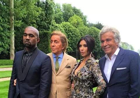 Nunta lui Kim Kardashian şi Kanye West, în imagini