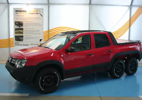 Dacia Duster pick-up a ieșit din garaj!
