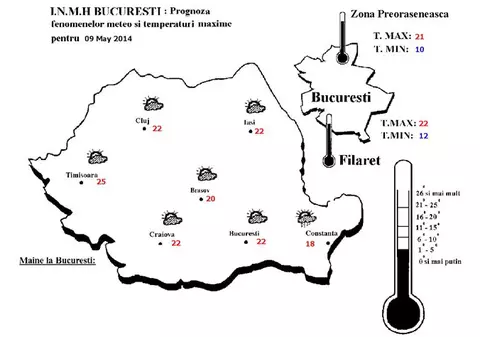 SE ÎNTORC PLOILE! Cum va fi VREMEA ÎN WEEKEND
