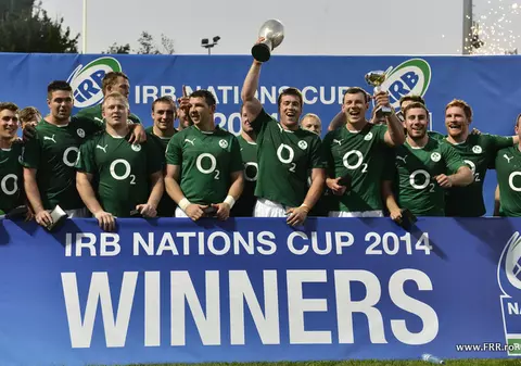 ”Stejarii”, surclasați de Emerging Ireland în finala IRB Nations Cup