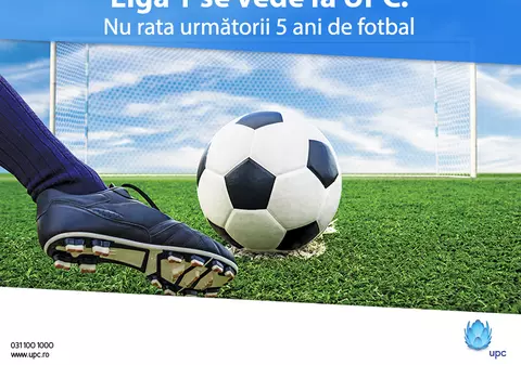 (P) Fotbal cat cuprinde! Dupa Mondialul brazilian, incepe Liga 1. La UPC vezi toate meciurile din campionat si Cupa Ligii