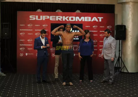 VIDEO / D'Angelo Marshall, pregătit pentru Superkombat Constanța