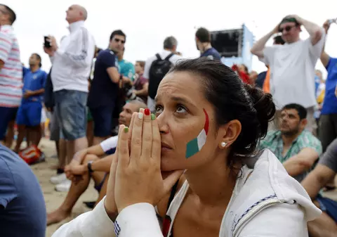 Reportaj din Italia rănită: Dezamăgire şi speranţe după şocul Costa Rica