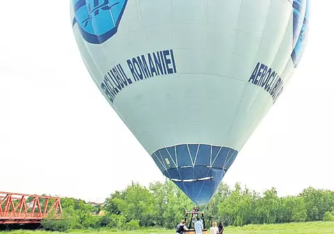 Zborul cu balonul, o nouă distracție