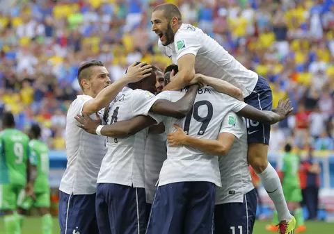 VIDEO/ CM 2014, "optimi": Franța - Nigeria 2-0. ”Cocoșii” răi!