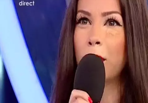 După ce a AVUT OCHIUL VÂNĂT şi BUZA UMFLATĂ, IULIANA LUCIU s-a ÎNTORS la MUNCĂ!