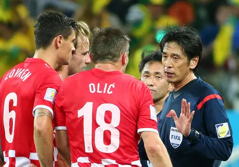 Nishimura scapă basma curată pentru prestaţia de la Brazilia - Croaţia