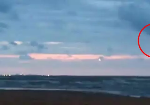 Fenomen straniu deasupra Mării Negre | VIDEO