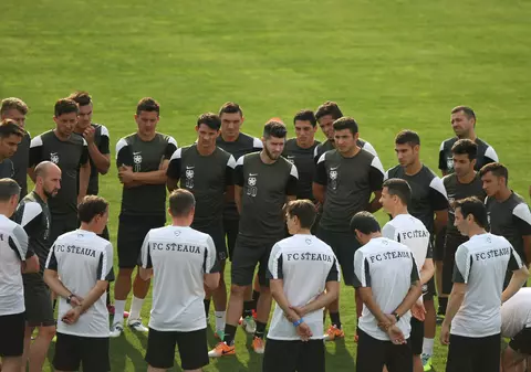 GALERIE FOTO / Costel Gâlcă a condus primul antrenament în Ghencea