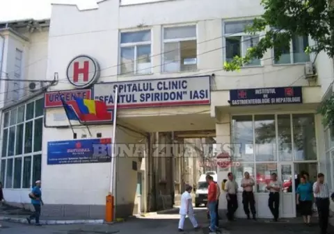 Nouă cadre medicale de la Spitalul ”Sf. Spiridon” din Iași au coronavirus