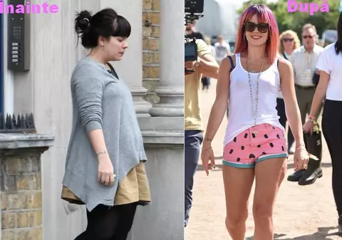 Lily Allen a slăbit 20 de kilograme cu chipsuri
