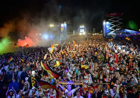 Finala cu Argentina a mai doborât un record în Germania