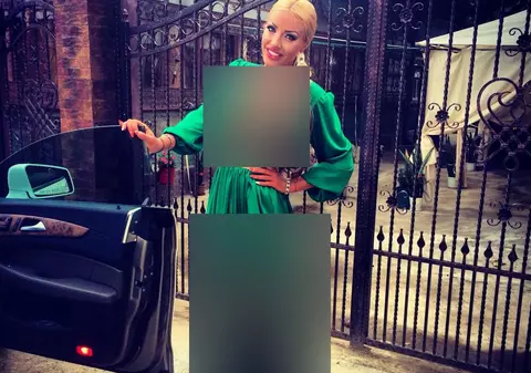 Cum merge ÎMBRĂCATĂ LOREDANA CHIVU LA UN BOTEZ! În rochie LUNGĂ, dar parcă TOT DESPUIATĂ... FOTO