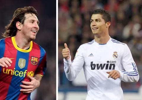 Scenariu SF! Ronaldo marchează din pasa lui Messi într-o superreclamă