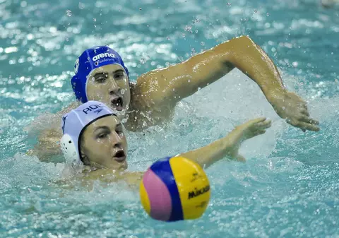 Naţionala de polo a surclasat Franţa la CE de la Budapesta