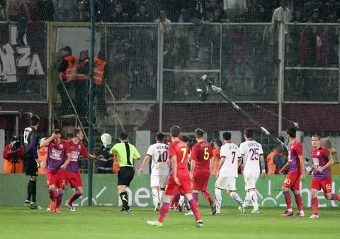 VIDEO/ Liga I: Viitorul - Rapid 1-2. Giuleştenii, prima victorie 