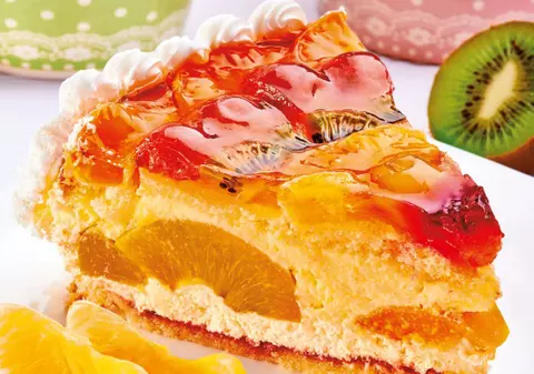 Tort cu smântână şi portocale