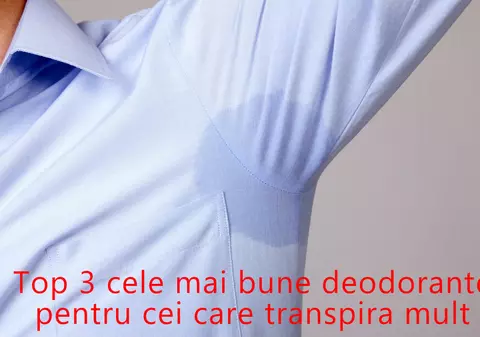 Dr. Oz: Vezi ce produs te scapă rapid de transpiraţia excesivă!