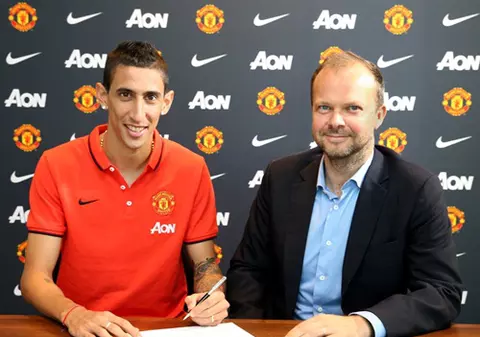 GALERIE FOTO / Di Maria, OFICIAL la Manchester United. A devenit cel mai scump transfer din Anglia!