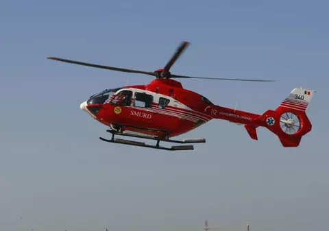 Elicopter SMURD prăbușit în Republica Moldova| Martor: "Elicopterul zbura cam jos. S-a auzit o bubuitură"