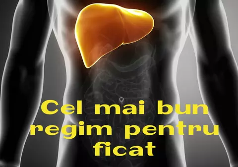 Regim pentru ficat. Ce ai voie să mănânci şi ce nu