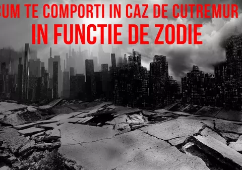 Horoscop: Cum te comporţi în caz de cutremur, în funcţie de zodie