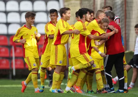 Tricolorii U16 au învins selecţionata similară a Bulgariei