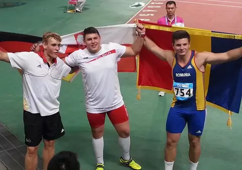 Rareş Toader, vicecampion olimpic de tineret la aruncarea greutăţii