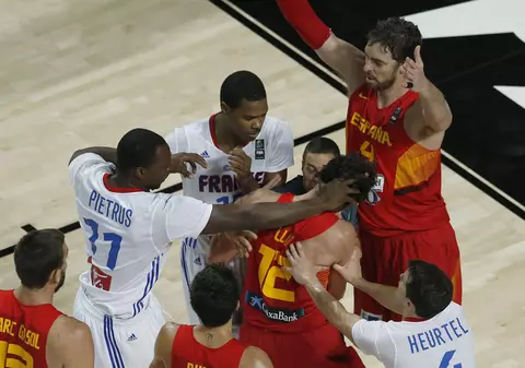 VIDEO & FOTO/ Gazda Spania, ELIMINATĂ de la Campionatul Mondial de Franţa