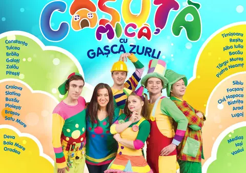 Veste bună pentru copii! GAŞCA ZURLI pleacă în turneu prin toată ţara