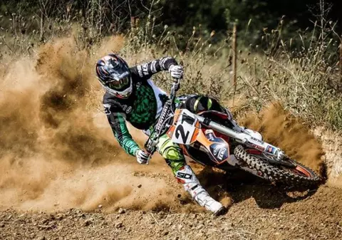 Adrian Răduță din nou pe podium în CEE de Motocross!