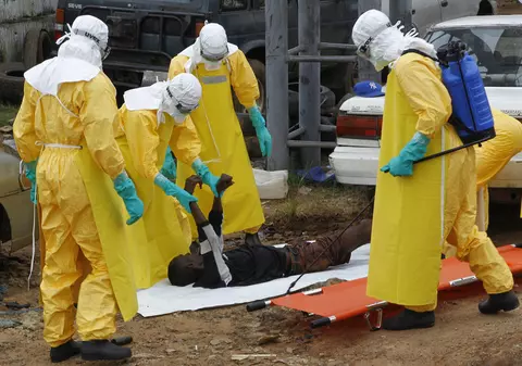 Stadionul din capitala Liberiei, transformat în centru de tratament Ebola 