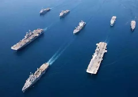 O navă de război chineză a capturat o dronă subacvatică americană în Marea Chinei de Sud