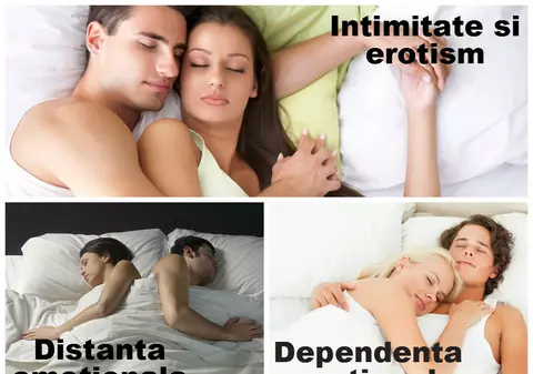 Poziţiile de dormit reflectă viaţa de cuplu