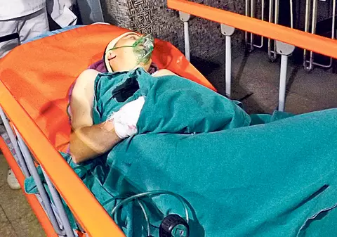 Accident de muncă înfiorător! Și-a retezat mâinile