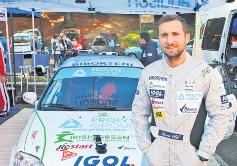 Oţil a dat motorul pe maşina de raliu