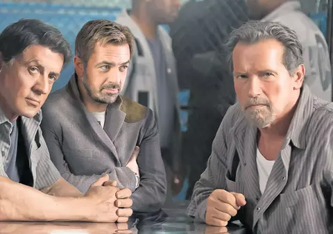 Sly și Arnie au oprit muzica | Filmul cu mușchi bate show-ul de dans
