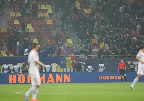 UEFA a deschis o anchetă în urma incidentelor de la meciul România - Ungaria