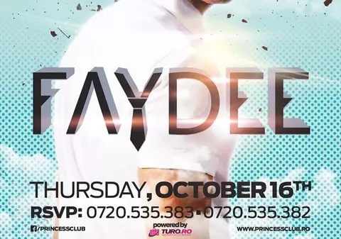 Faydee, CONCERT ÎN ROMÂNIA! Uite unde va cânta artistul