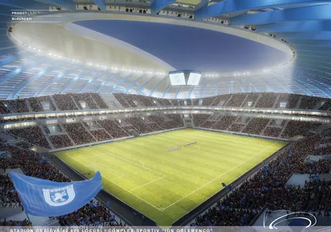 Stadionul din Craiova, în aer. "Va mai dura o perioadă până când va fi finalizat!"