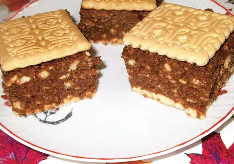 Cuburi din biscuiți