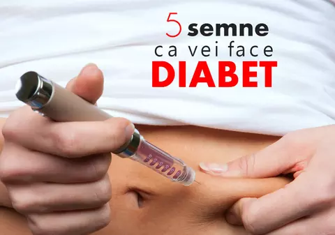 5 semne care prevestesc diabetul