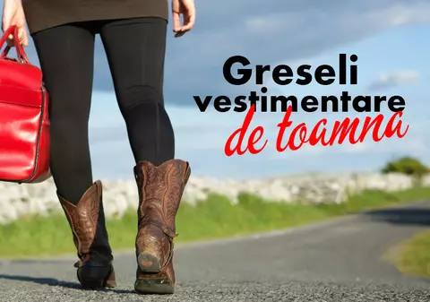 Cele mai comune greșeli vestimentare pe care le faci toamna