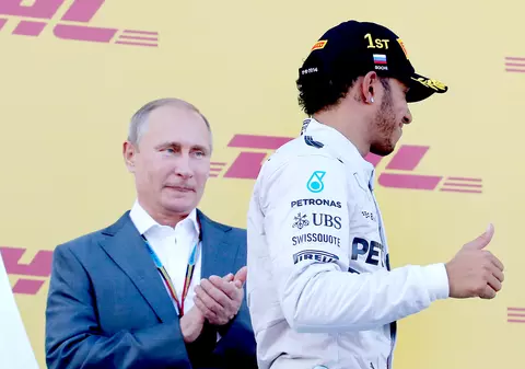 Hamilton a câştigat MP al Rusiei. Mercedes a devenit campioană mondială pentru prima dată