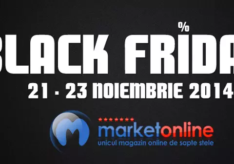 MarketOnline.ro anunta reduceri de pana la 75% pentru BlackFriday 2014