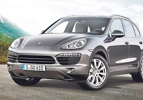Porsche Cayenne subţire cu poprire pe pensie se ţine!