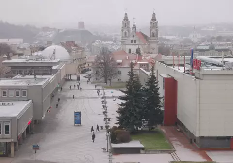 CORESPONDENŢĂ/ Vilnius, sub zăpadă, Asesoft - gheaţă la mal. Lietuvos - Asesoft 79-72, în Eurocup