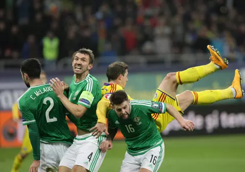 Irlanda de Nord a anunţat lotul pentru meciul cu România