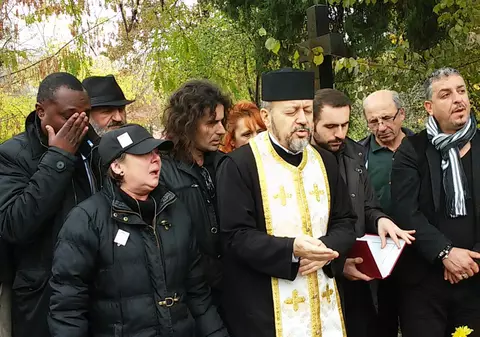 PRIMELE IMAGINI de la PARASTASUL lui IURIE DARIE. Ce VREA să FACĂ ANCA PANDREA | FOTO