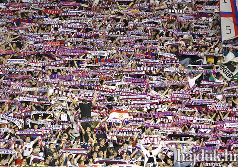 VIDEO / Hajduk Split a boicotat meciul cu Dinamo Zagreb. MOTIVUL este incredibil